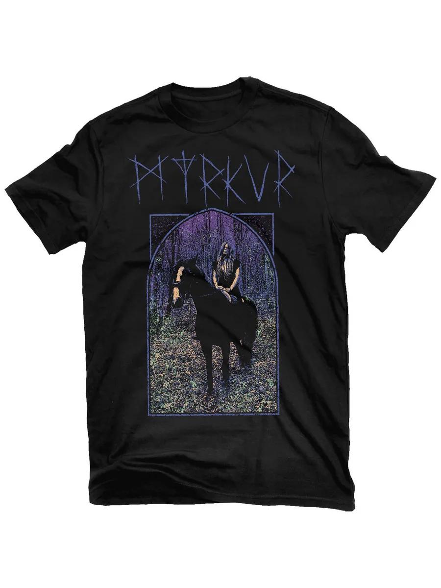 

Men s Myrkur Graphic T-Shirt, 100% Cotton Crew Neck Short Sleeve Tee, Casual Summer Top for Daily Wear and Gift 4XL
