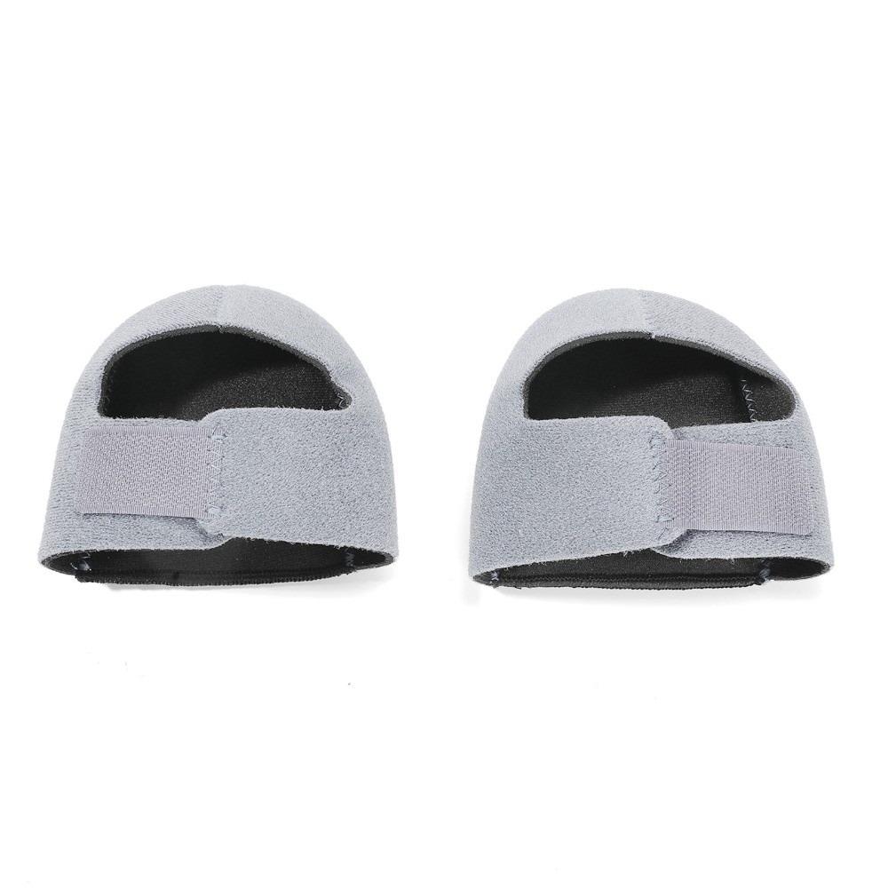 

Washable Silicone Heel Protector Skin Care Plantar Fasciitis Insoles Heel Protection Cover Hiking L сірий