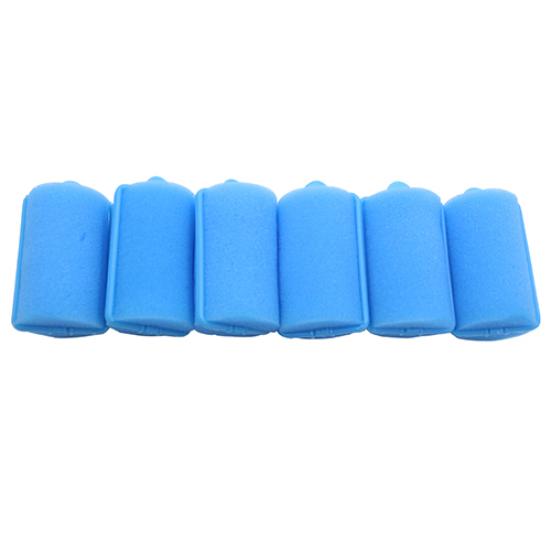 6Pcs Fashion Sponge Foam Hair Curlers Rollers Twist Salon Hairs Styling Tools