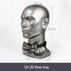 Multifunctional Display Mannequin Head for Spray Paint Hat, Bow Tie, Glasses, and Mask Props