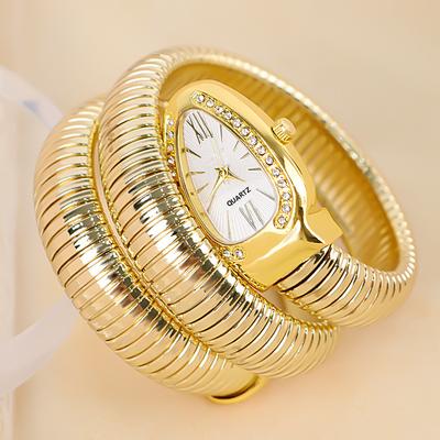 Luxury Ladies Quartz Watch Fashion Gold Ladies Watches Clock High-quality Bracelet Wristwatch