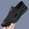 Handmade Men's Summer Sneakers Breathable Men Mesh Shoes Outdoor Casual Flats Comfortable Walking Treking Shoes Hollow Out Shoes