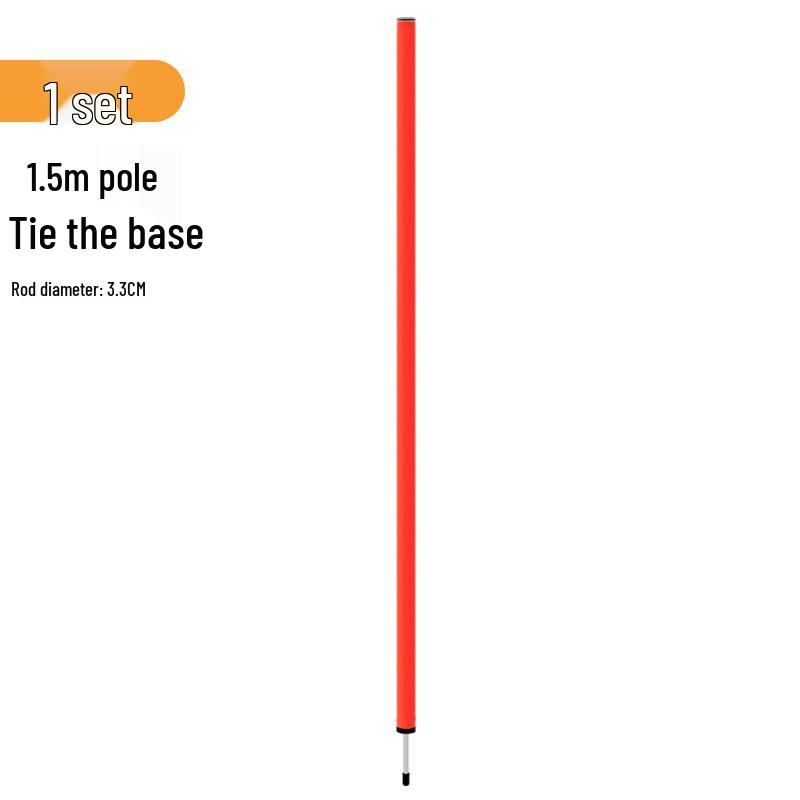 

1.5m Thickened Ground Base Pole Football Corner Flag Set