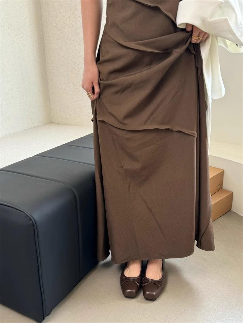 

Evening wind ladyshoes women s flat soles are beautiful and not tired of feet Spring and Autumn French retro soft soles shallow mouth single shoe 40 коричневый