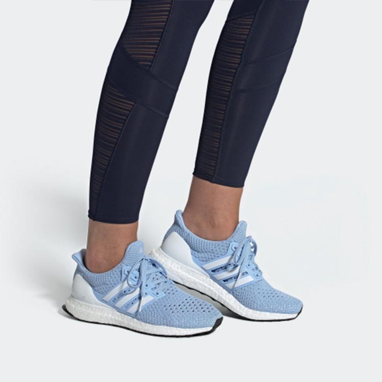 Adidas Ult Lace-Up Versatile Non-Slip Lightweight Low-Top Running Shoes Women Sneakers Ice-Blue Woven EG8078