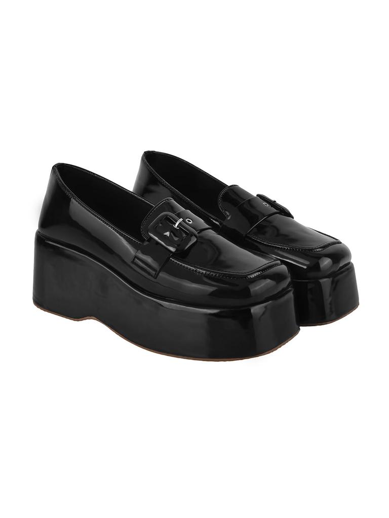Shoetopia Girls L-2233 Black Dress Shoe - 6 Uk (Girls-L-2233-Black)