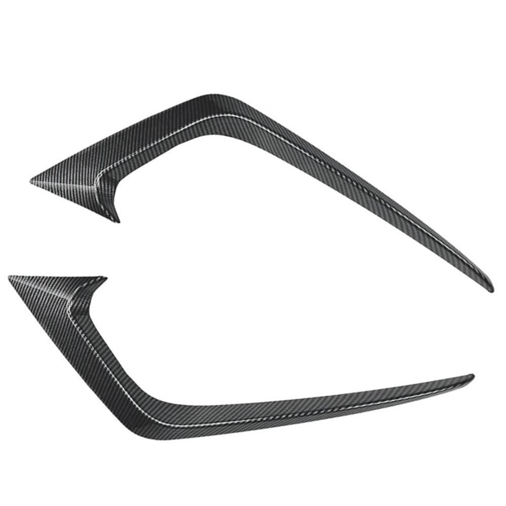 2PCS Car Front Bumper Side Splitter Spoiler Decoration Trim for Ford Fiesta ST MK7 2012 2013 2014 2015 2016 2017