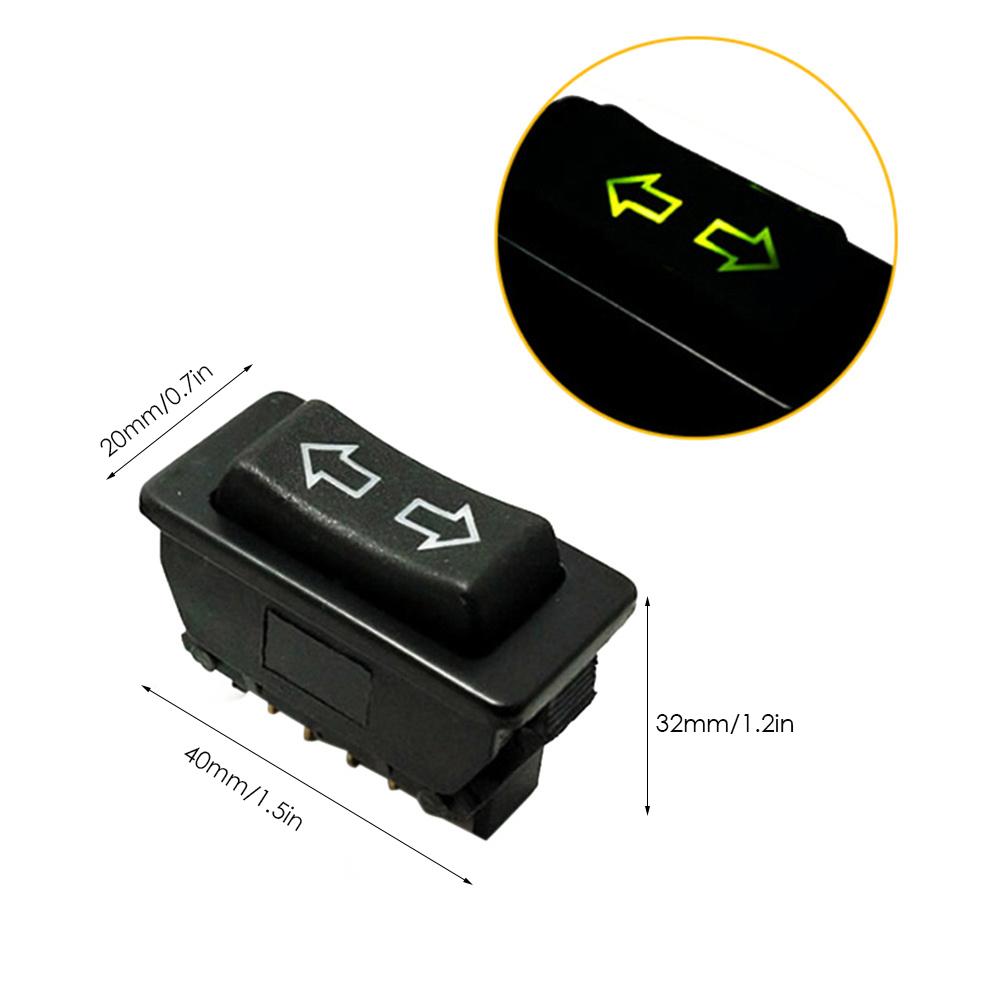 5 Pin Car Power Window Switch With Lamp Electric Power Window Switch Button Universal Car Button Switch Car Accessories 12V/24V