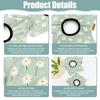 Adjustable Pet Protection Collar Star Shape Soft Elizabeth Cat Collar Floral Prevent Licking Dog Muzzle Collar