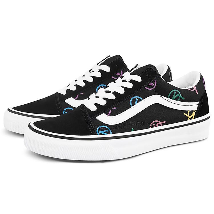 Vans Old Skool Schwarzfarbenes Logo 'Black White' VN0A4BV516Y