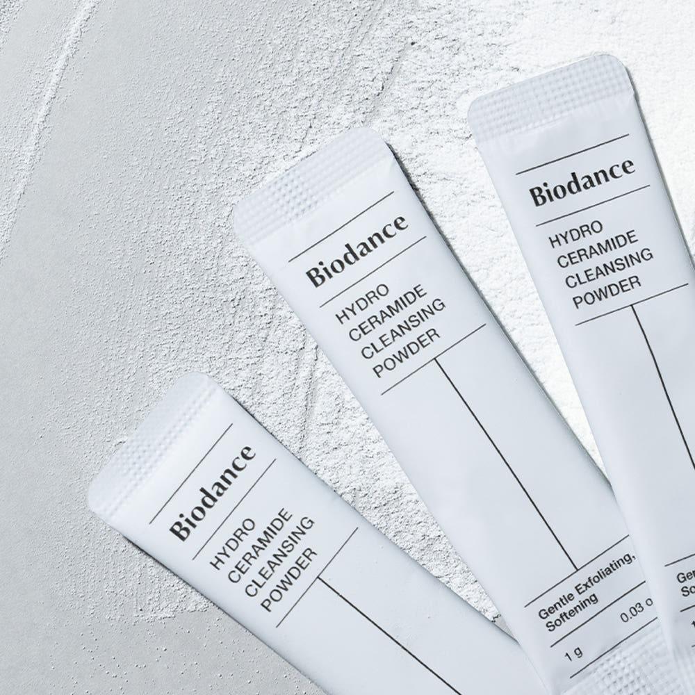 BIODANCE Hydro Ceramide Cleansing Powder Gentle Exfoliating 30g 30ea Facial Wash K-Beauty