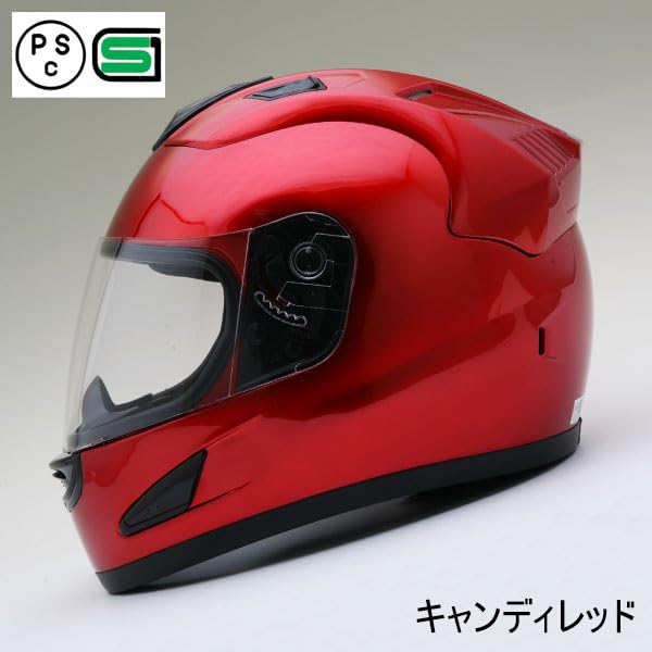 NEORIDERS Diseño Aerodinámico Integral Candy con Ranuras para Casco NR-7, Rojo, SG/PSC, Gafas, NR-7 (L)