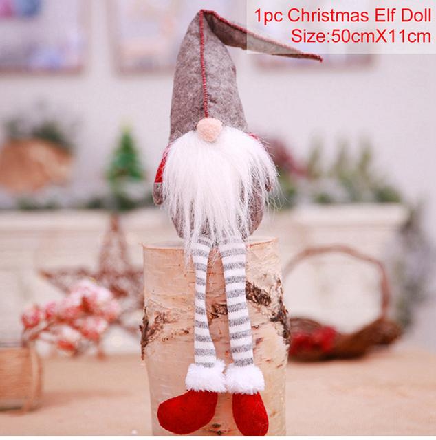 Christmas Doll Ornaments Merry Christmas Decorations For Home 2024 Xmas Decor Gifts Navidad Natal Noel New Year Decor 2025 Gifts