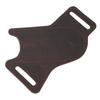 Folding Knife Sheath for Men Cowhide EDC Knife Belt Tool Carrier Pouch for Lighter Car Key Brown