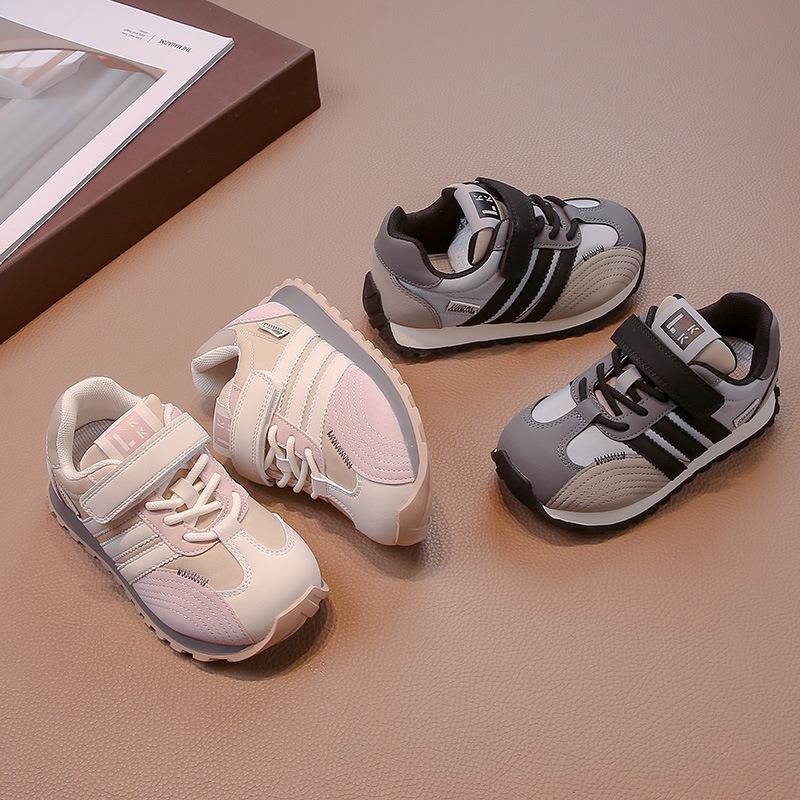 Hong Kong Style Children's Forrest Gump Shoes 2025 Spring New Girls' Shoes Versatile Breathable Soft-soled Casual Boys' Sports Shoes