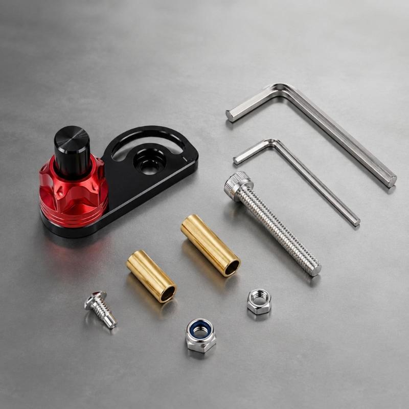 Motorcycle Brake Lever Parking Assist for 125 155 Use, Brake Support Kit with Aluminum Body for Slope Stops Daily Use