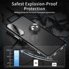 For Sony Xperia 1 IV HD Magnetic Metal Tempered Glass Phone Case
