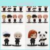 Entzückende Jujutsu Kaisen Pvc-Figur Q-Version Stehender Bohnenaugen-Charakter