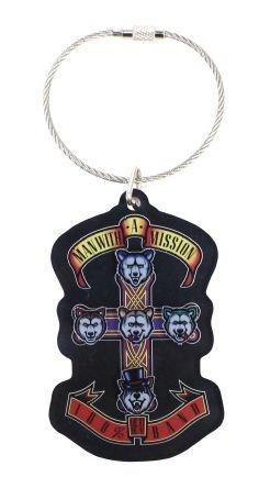 [MAN WITH A MISSION] MAN WITH A MISSION Dog Days Tour 2017 Official Merchandise Thick! 3D Acrylic Keychain Gauz ver.