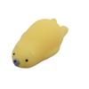 Japan Moe Small Animal Squeeze Toy: Soft Rubber Dumpling Peach