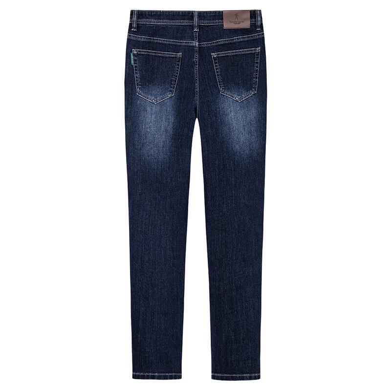 Dancing with Wolves Herren Farbechte Stretch-Denim-Jeans