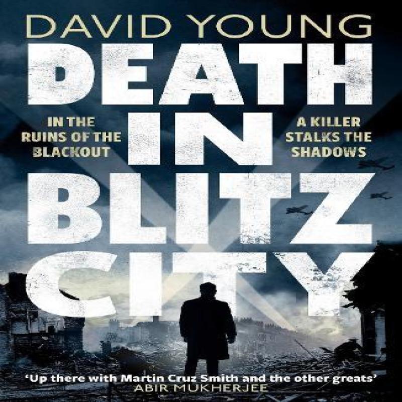 Death in Blitz City by David Young Paperback Book 9781838774349