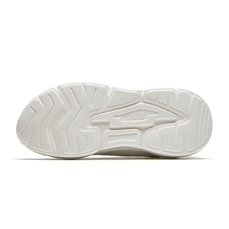 Anta Unruly Series Abrasion Resistant Cushioning Low top Casual Shoes Women's White Gray Yellow 922628833-2