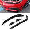 4PCS Front Bumper Aero Kits Canards Wing UV Resistant Replacement for MK7.5 GTD 20172020