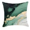 New Green Marble Gilt Series Pillows, Comfortable and Soft, Car Home, Bedroom, Bedside Pillows, Cushions