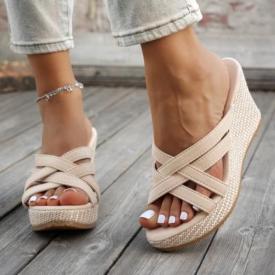 Fashion Women Sandals Outdoor Sexy Bohemia Style Women Shoes Summer Platform High Heel Sandals Female Trend Fashion Wedges Shoes Women