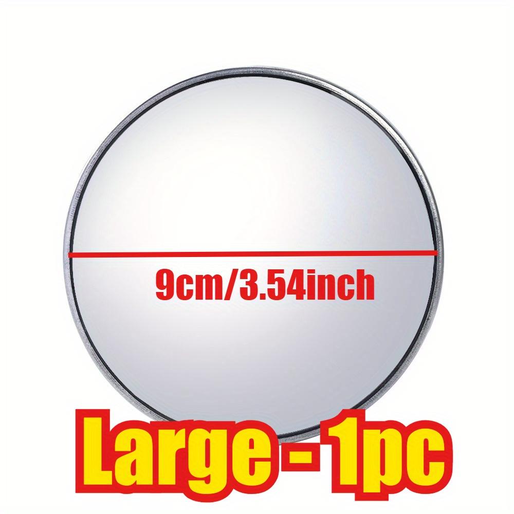 1pc Round Convex Blind Spot Mirror Wide Angle Waterproof Rear View Side Mirror For Car Truck Auto Accessories