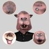 Camel Mask Animal Full Head Mask Latex Mask Headgear Halloween Cosplay Costume Gifts for Women Men Kids Party Favors