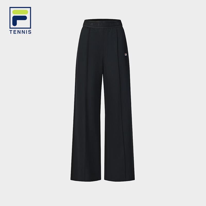 FILA Women's Cooling Wide-Leg Knit Tennis Pants