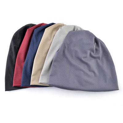 Ademende Mutsen Lente Buiten Casual Skullies Mutsen Vrouwen Zomer Mesh Dunne Bonnet Gorras Effen Kleur Mode Zachte Hoed Mannen