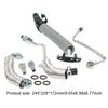 Turbocharger Oil Return Feed Tube Hose 55568031 55592600 25198546 55567067 55587854 for Chevy Cruze Sonic Trax for Buick Encore