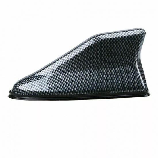 1x Carbon Fiber Shark Fin Roof Antenna Radio AM/FM Signal Aerial Car Amplifier