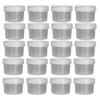 Reusable Plastic Puddings Jars with Lid Microwave Safe Design For Snacks Meal Preparation Kitchen Accessories