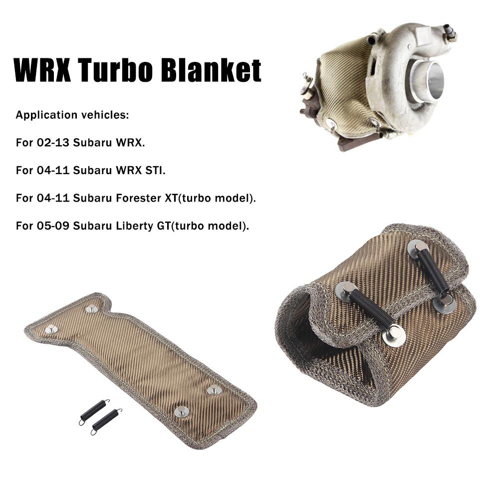 Turbo Blanket For Subaru WRX 2.0L / 2.5L EJ20 / EJ25 H4 Turbocharged Engine