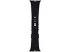 New GlacierX Silicone FiberTouch Black Smartwatch Strap for Apple Watch 42/44/45/49mm Black