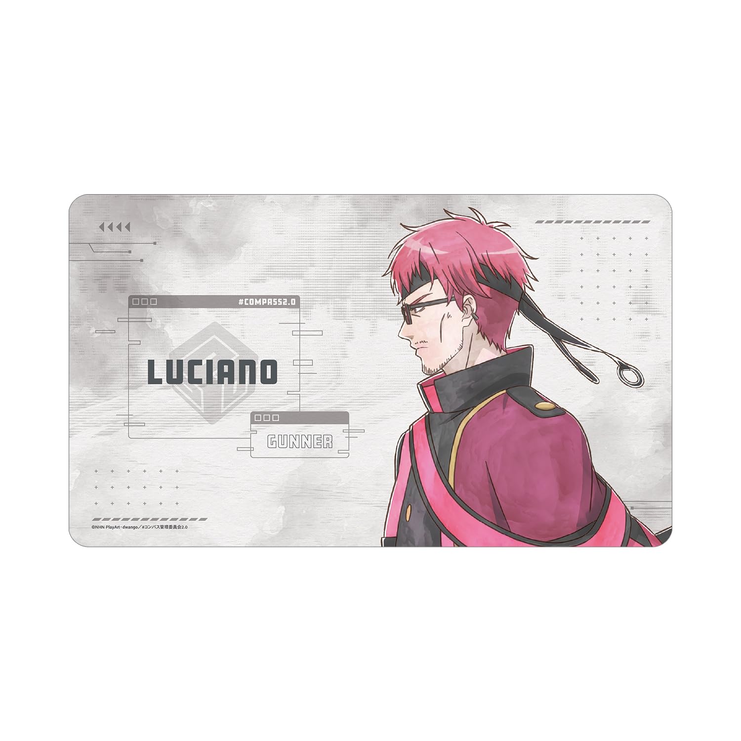 

Compass Combat Providence Analysis System Original Illustration of Luciano Walking mat 2.0 Ver. Multi-desk