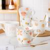 Creative Large Capacity Ceramic Coffee Mug for Couples
