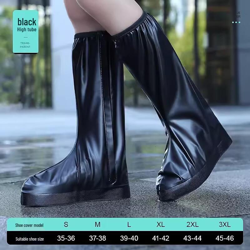 Handun Waterproof Transparent Rain Shoe Covers