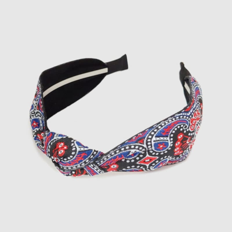 LALA Ethnic Paisley Hairband - Red