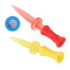 Suporte Magnético de Tee de Golfe de Plástico com Altura Ajustável e Nível para Tapete de Prática de Driving Range