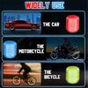 8Pcs Self-luminous Luminous Fluorescent Valve Caps Super Bright Tyre Valve Stem Cover  Vehicle