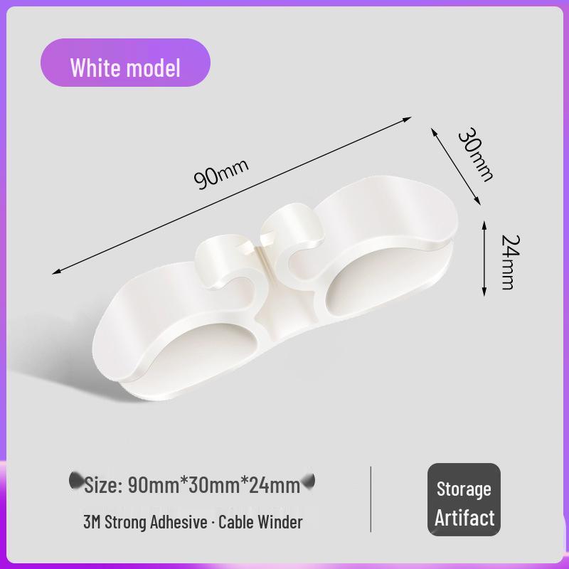 Household Cord Organizer and Holder Clip