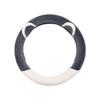 Women's Plush Winter Steering Wheel Cover - Korean Fashion, Universal Fit, Warm & Heated, Four Seasons Use.