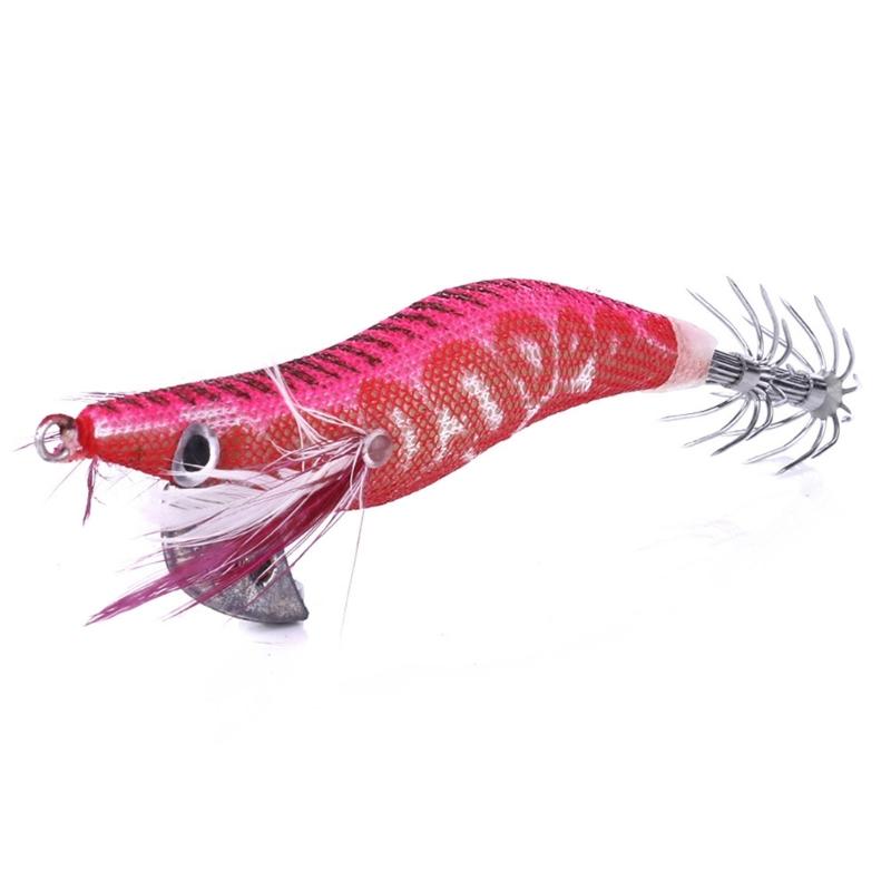 4Pcs Saltwater Hook Glowing Soft Prawns Fishing Lures Shrimp Fishing Tackle for Freshwaters Saltwater Fishing Baits