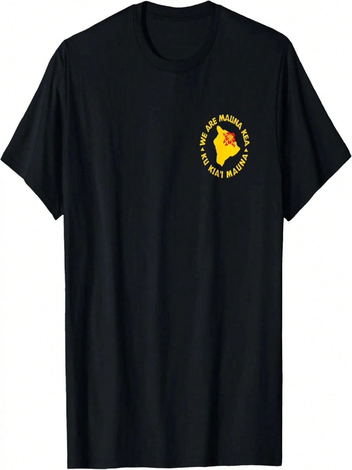TWO SIDED Hawaii Hibiscus We Are Mauna Kea - Ku Kia i Mauna T-Shirt S разноцветный