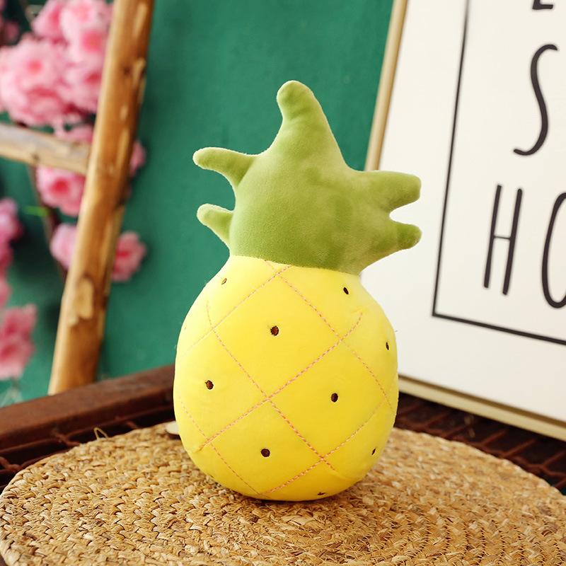 Simulated vegetables and fruits plush toys small doll machine doll wedding throwing gifts rag doll doll